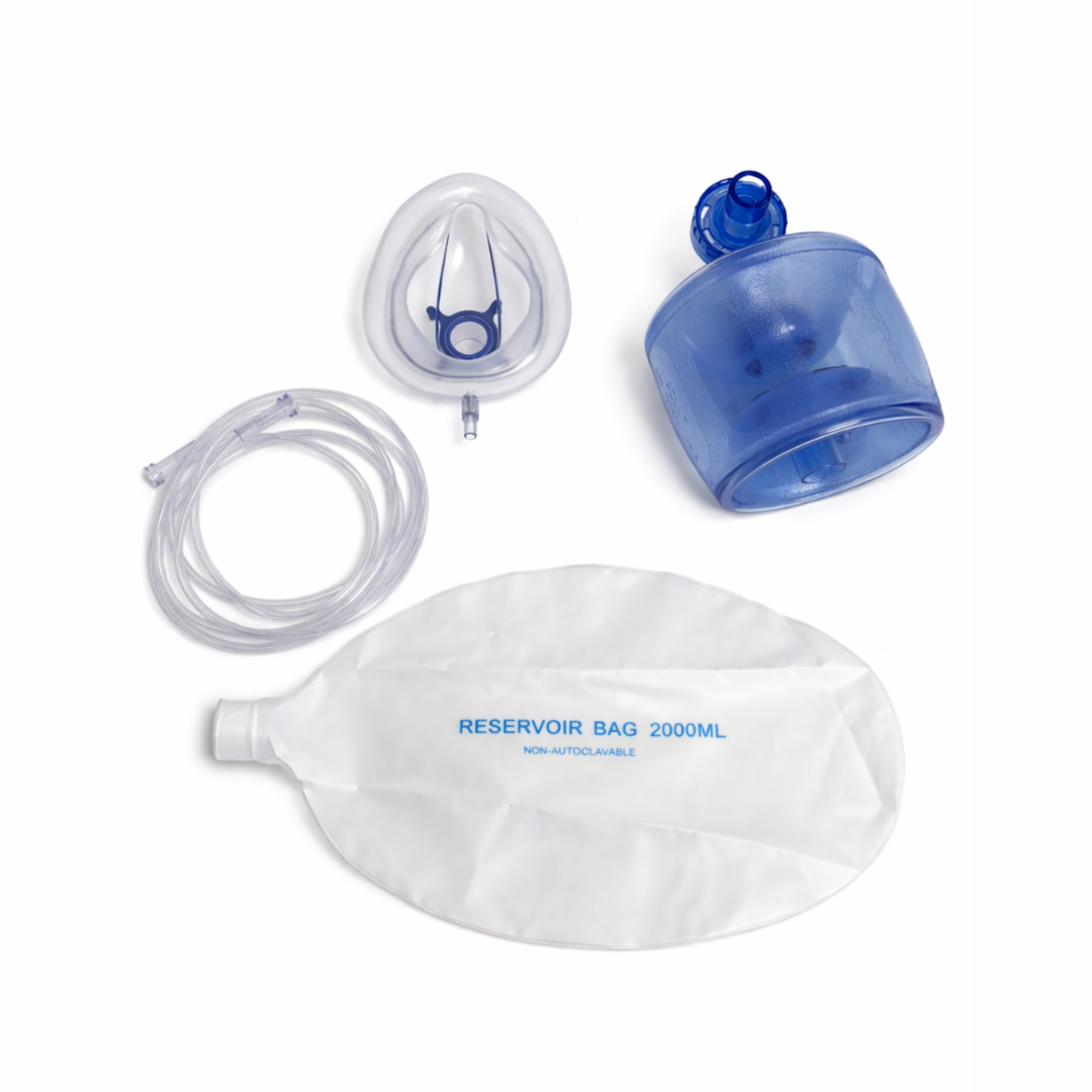 Pallone Ambu Monouso con Valvola Limitatrice e Reservoir