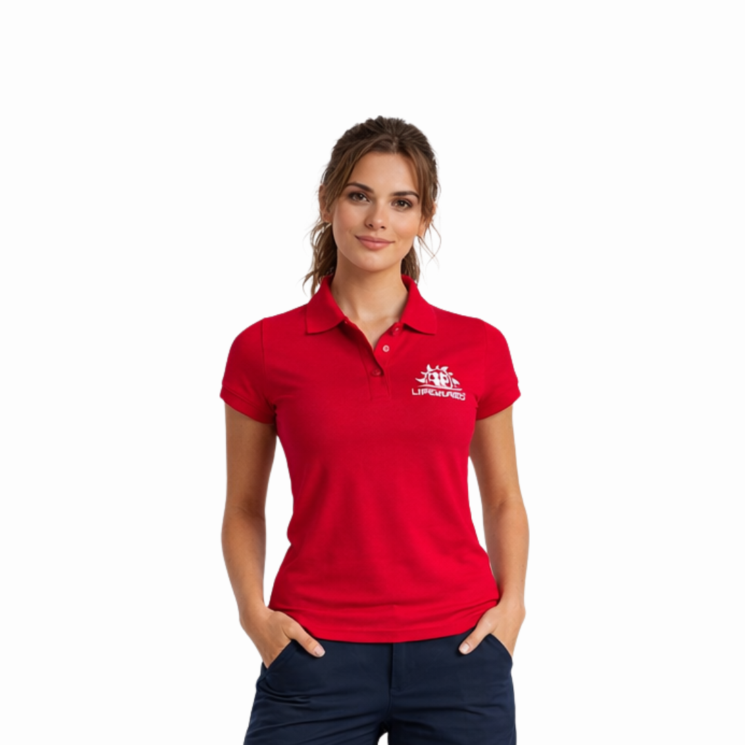 Polo Lifeguard a Maniche Corte Donna