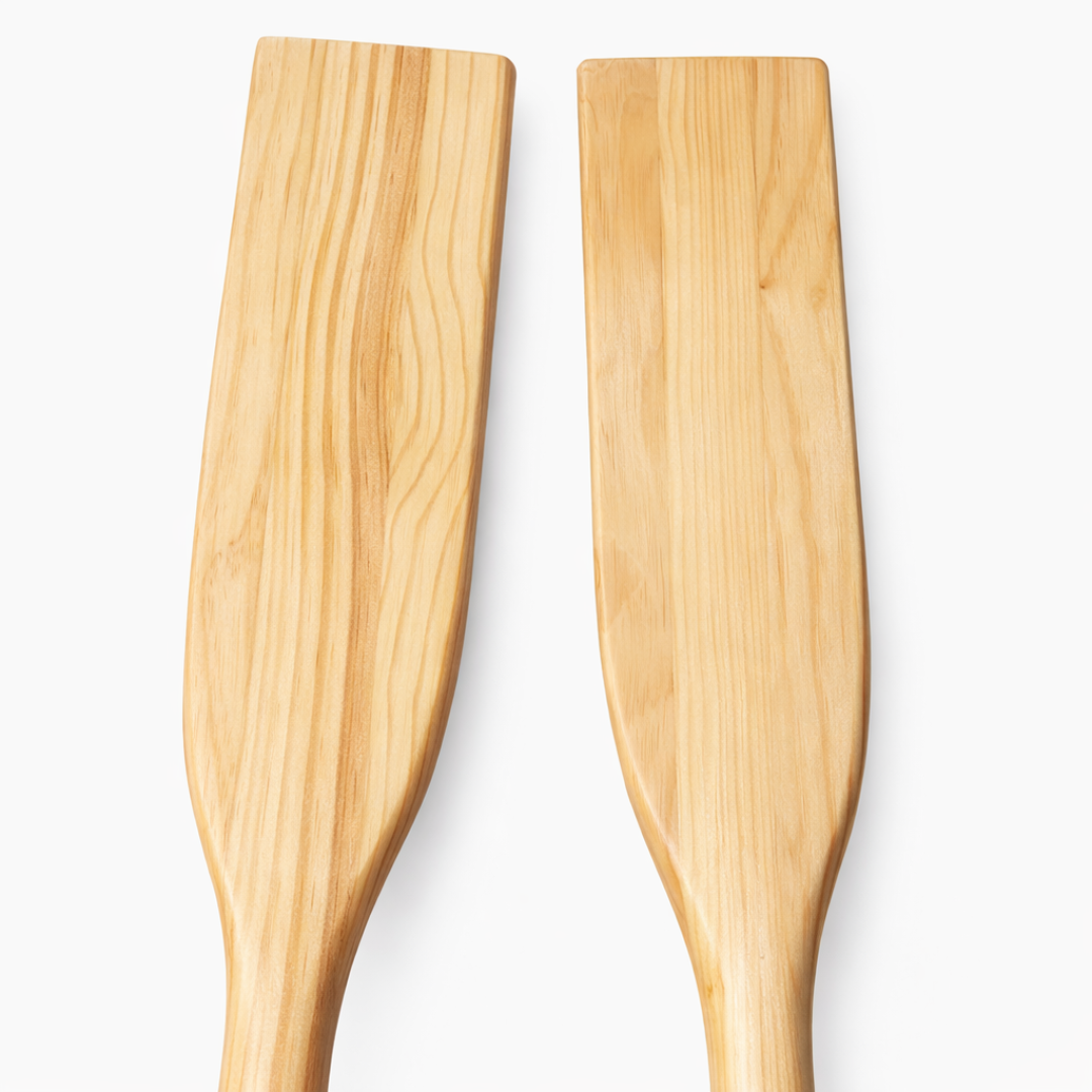 Remo in legno di pino 3 metri con boccole in nylon