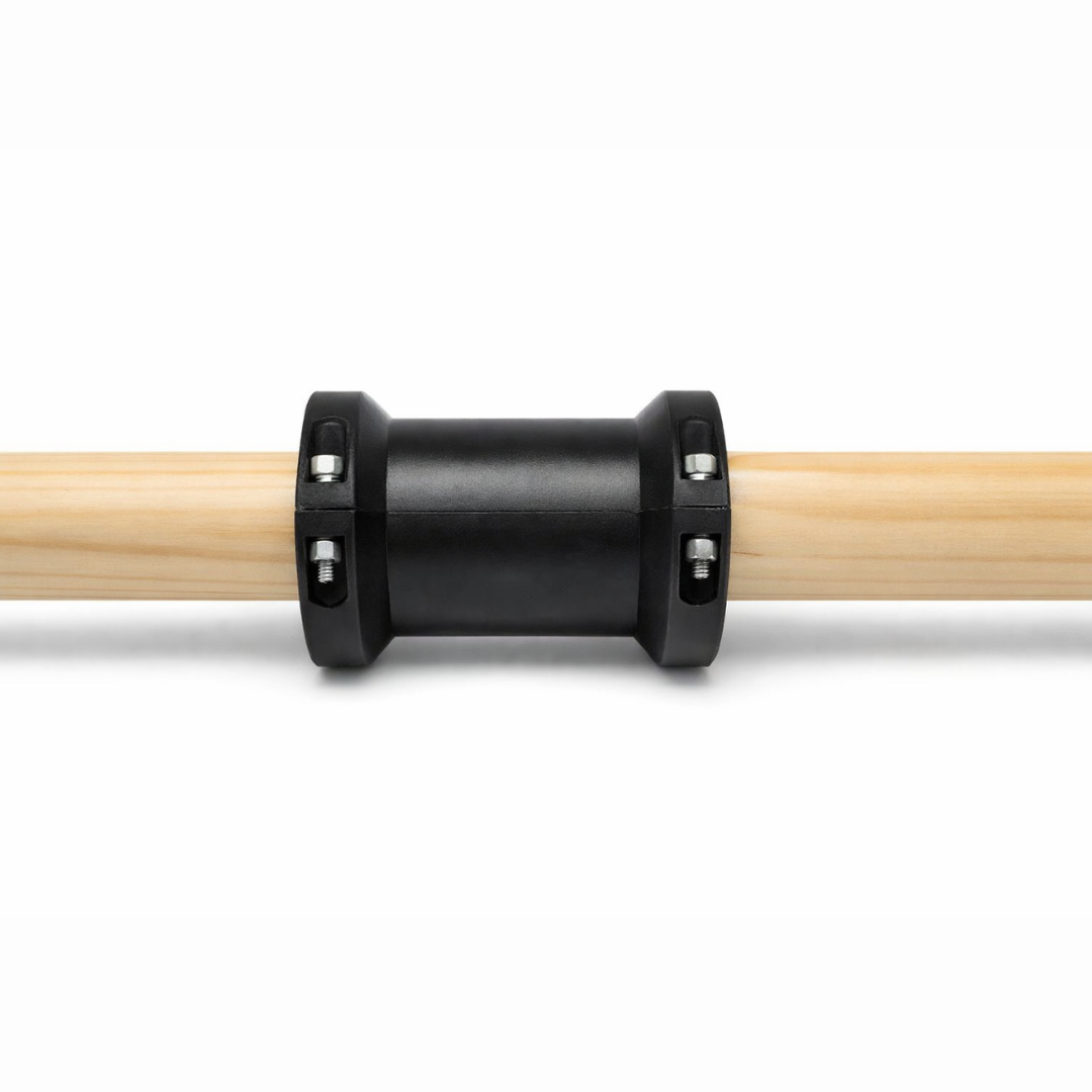 Remo in legno di pino 3 metri con boccole in nylon