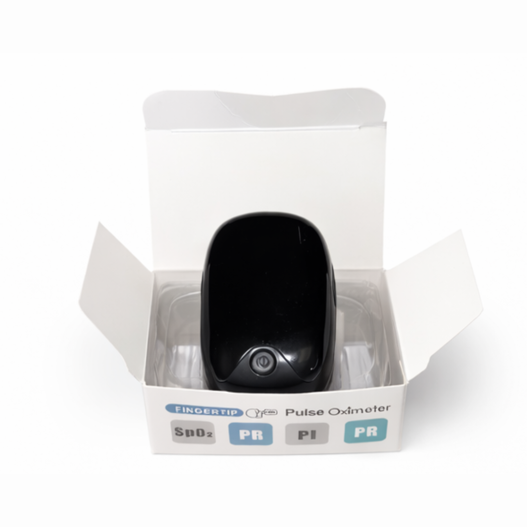 Pulsossimetro da Dito Digitale AD901 con Display a Colori – SpO2, PR, PI