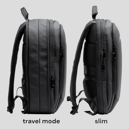 Zaino waterproof da viaggio e lavoro – Nero elegante e resistente